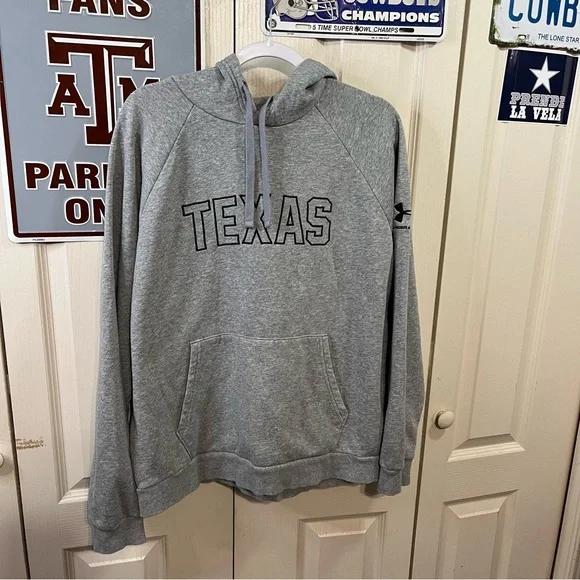 Under Armour Men’s Texas Pullover hoodie sweatshirt - Picture 3 of 7